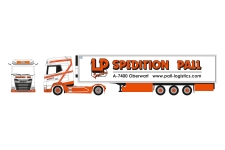 Herpa 931342 - H0 - DAF XG+ Kühlkoffer-Sattelzug Ludwig Pall